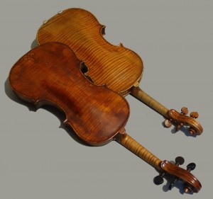 Violins by Nicolo Amati (1647) and Thomas Urquhart (1663)