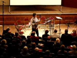 PSS introducing the evening