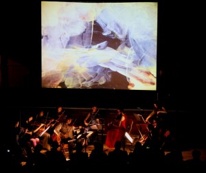 Longbow (Soloist Peter Sheppard Skaerved) playing Mihailo Trandafilovski's 'Diptych' with Joanna Jone's 'Re-Veil-le' (film by Dominic de Vere)