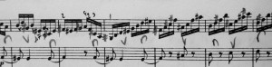 'Chromatic 'un-violinistic'(?!) writing-the beginning of the new approach