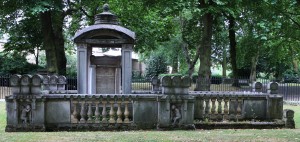 The grave of Sir John Soane