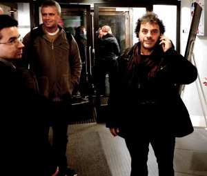 Morgan and Mihailo with the great Luca Francesconi