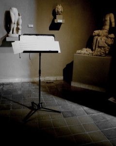 Lars Bagger on the Stand, Cyprus Archaeological Museum 30 11 14