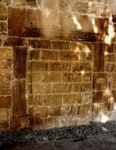 reused Roman doorway