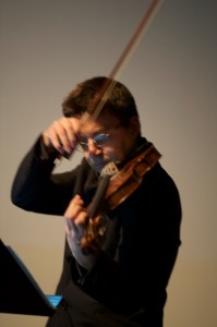 MIhailo Trandafilovski plays Simon Sofelde 'Joker Music' Photo Neil Heyde