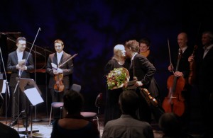Celebrating Gloria Coates?. The end of an extraordinary concert, and an amazing week. Also onstage, Roderick Chadwick?. Mihailo Trandafilovski?, composer Elena Tarabanova,Neil Heyde, Morgan Goff?. A huge thankyou toe Musica Femina München, for their vision and work, putting this day on. . https://www.sheppardskaerved.com/2015/06/gloria-coates-piano-quintet-premiere-eine-amerikanerin-in-munchen/