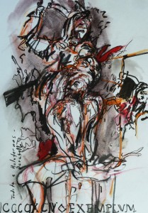 Donatello -cast. Judith and Holofernes. V and A 4th July