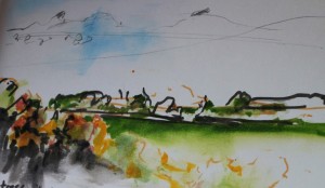 Autumn flashes past. Brunel's railway-en route to Oxford 20 10 15