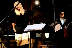 With Sadie Harrison. The Premiere of 'Gallery' Wilton's Music Hall. 2013