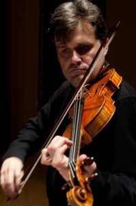 Playing de Beriot on the Betts at the lIbrary of Congress. Photo: Richard Bramm