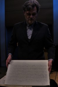 With the beautiful Henze Manuscript of 'Serenade' 4 2 16