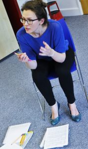 Laurie Bamon rehearsing with the Kreutzers 16 7 16,Bath