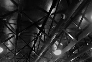 The roof of the Old Train Depot-soon to the the Zephyr Threater. Stillwater 11 11 16