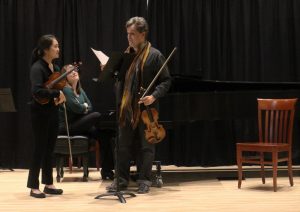 Masterclass at the Hastings Arts Centre. 12 11 16