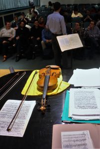 Preparing to give a seminar/recital to the composers at Peabody Conservatoire. 15 11 16