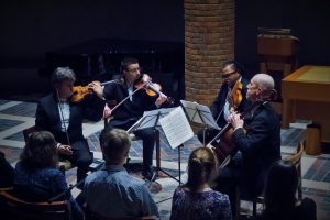 Playing Bach. Cambridge 3 11 16 Photo Claire Borley