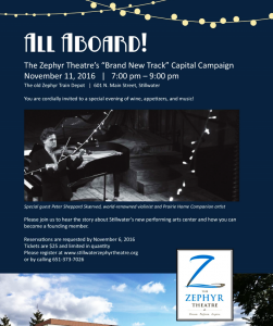 Flyer for the Stillwater event